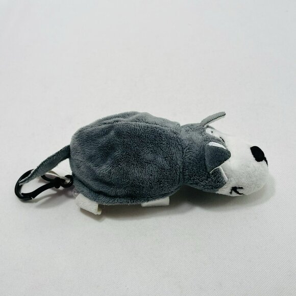 Jay Play Flipazoo Flip Dog Plush Clip Toy Reversible Puppy Bag Backpack Hang Kid - Picture 5 of 10